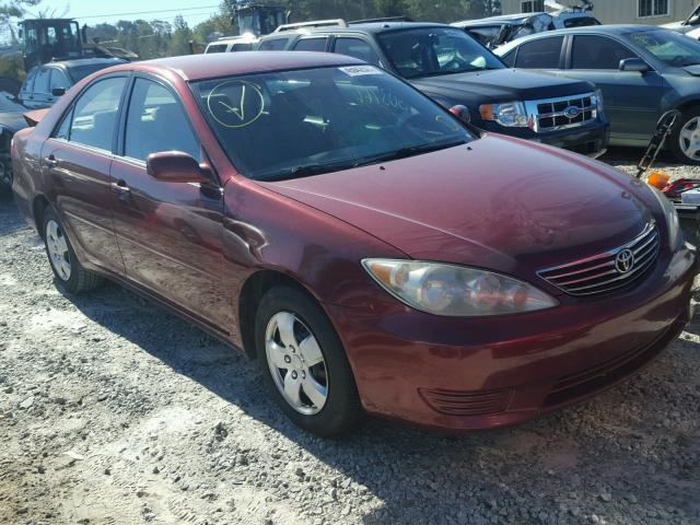 4T1BE32K76U123494 - 2006 TOYOTA CAMRY LE BURGUNDY photo 1