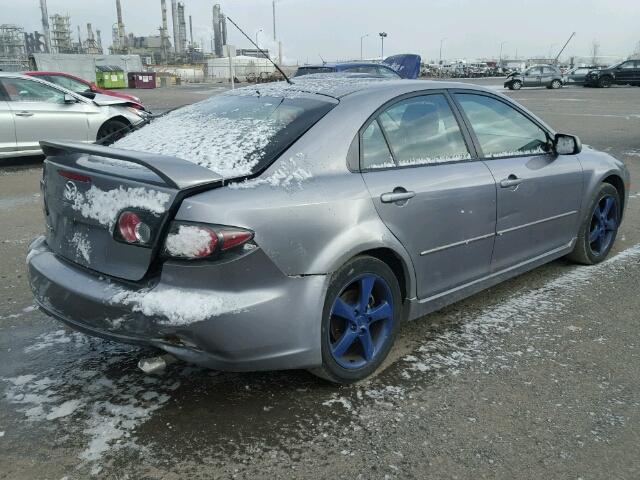 1YVFP84C265M01144 - 2006 MAZDA 6 I GRAY photo 4