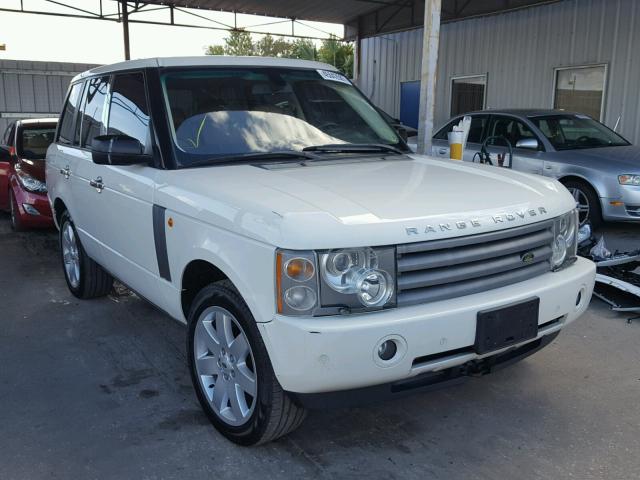 SALME11425A193112 - 2005 LAND ROVER RANGE ROVE WHITE photo 1