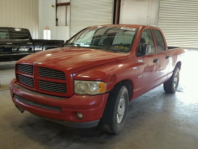 3D7HA18N82G177843 - 2002 DODGE RAM 1500 RED photo 2