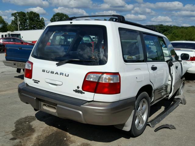 JF1SF65502H741192 - 2002 SUBARU FORESTER S 白色 照片 4