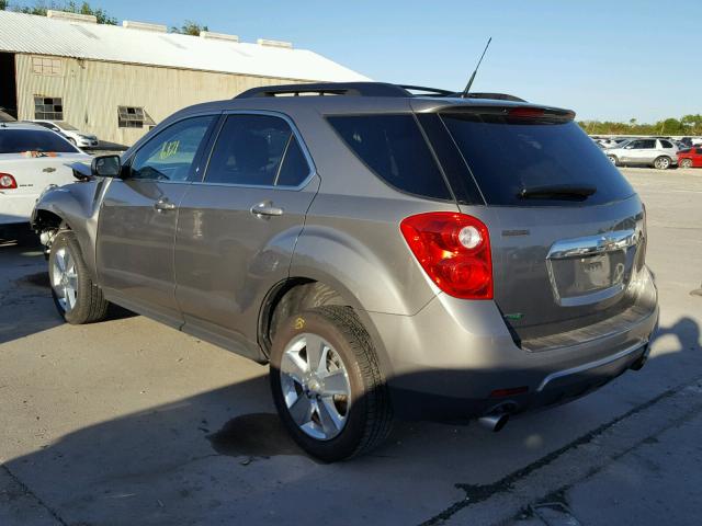 2GNFLDE57C6265983 - 2012 CHEVROLET EQUINOX LT CHARCOAL photo 3