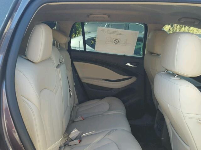 LRBFXASA2HD054386 - 2017 BUICK ENVISION P CHARCOAL photo 6