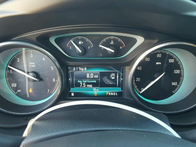 LRBFXASA2HD054386 - 2017 BUICK ENVISION P CHARCOAL photo 8