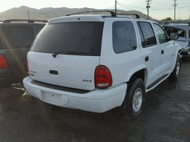 1B4HS28Y6WF199917 - 1998 DODGE DURANGO WHITE photo 4