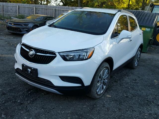 KL4CJ3SB5HB043558 - 2017 BUICK ENCORE WHITE photo 2