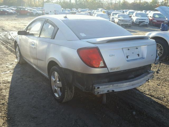 1G8AM15FX6Z198449 - 2006 SATURN ION LEVEL SILVER photo 3