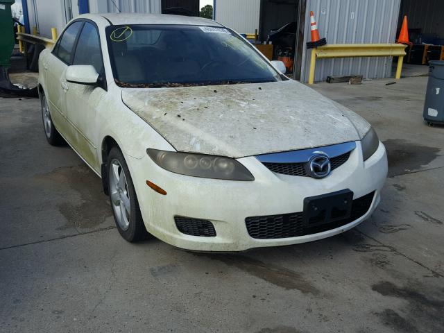 1YVHP80D665M40147 - 2006 MAZDA 6 S WHITE photo 1