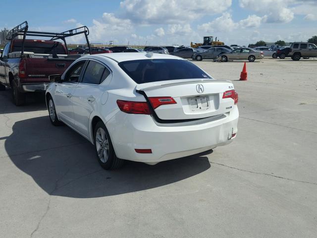 19VDE3F70DE301236 - 2013 ACURA ILX HYBRID WHITE photo 3