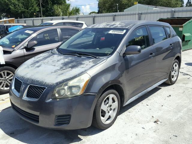 5Y2SP67839Z464430 - 2009 PONTIAC VIBE GRAY photo 2