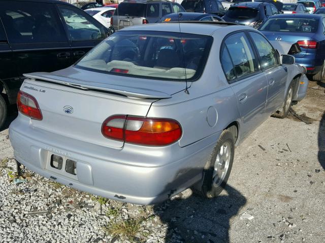 1G1NE52M7X6192926 - 1999 CHEVROLET MALIBU LS SILVER photo 4