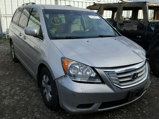 5FNRL384X9B504898 - 2009 HONDA ODYSSEY EX SILVER photo 1