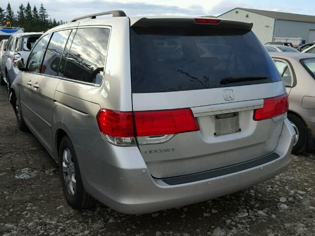 5FNRL384X9B504898 - 2009 HONDA ODYSSEY EX SILVER photo 3