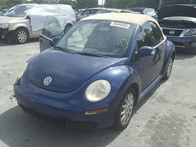 3VWRF31Y86M320469 - 2006 VOLKSWAGEN NEW BEETLE Mavi foto 2