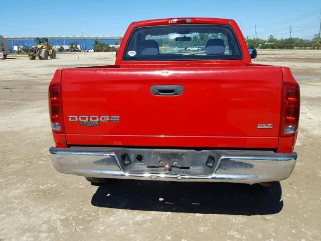 1D7HA16D83J647363 - 2003 DODGE RAM 1500 S RED photo 6