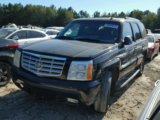 1GYEK63N32R297753 - 2002 CADILLAC ESCALADE L BLACK photo 2