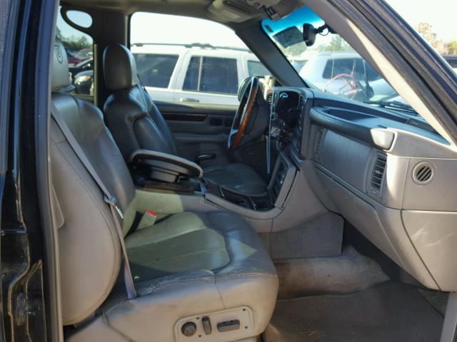 1GYEK63N32R297753 - 2002 CADILLAC ESCALADE L BLACK photo 5