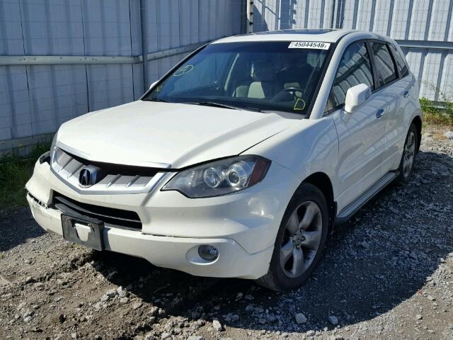 5J8TB18547A800366 - 2007 ACURA RDX TECHNO WHITE photo 2