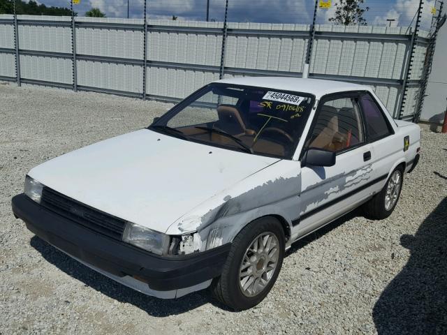 JT2EL31D7K0454242 - 1989 TOYOTA TERCEL WHITE photo 2