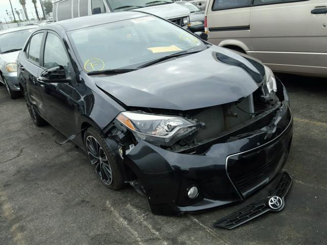 5YFBURHE3GP406808 - 2016 TOYOTA COROLLA L BLACK photo 1