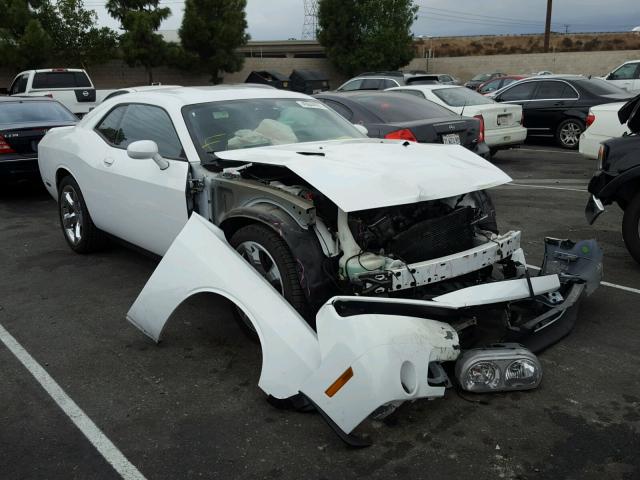 2C3CDYAG5DH649651 - 2013 DODGE CHALLENGER WHITE photo 1