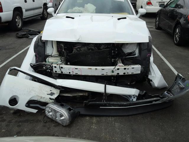 2C3CDYAG5DH649651 - 2013 DODGE CHALLENGER WHITE photo 9