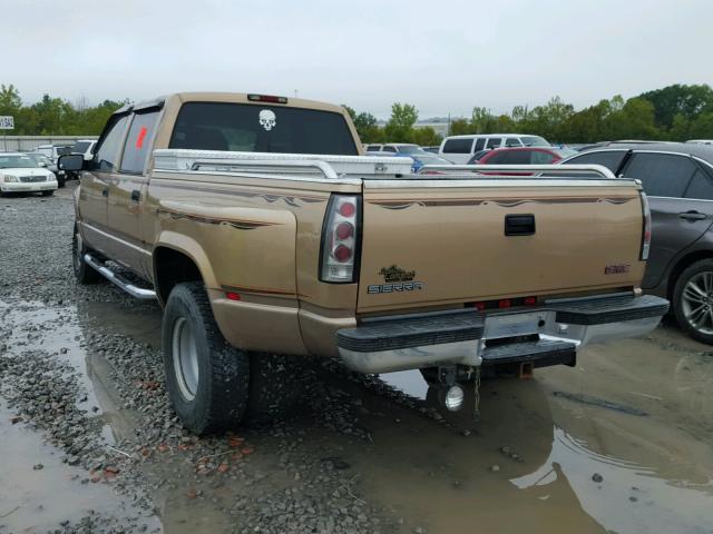 1GTHC33J1WF059161 - 1998 GMC SIERRA C35 GOLD photo 3