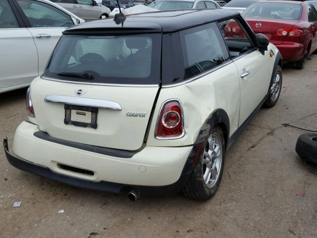 WMWSU3C50CT254670 - 2012 MINI COOPER CREAM photo 4