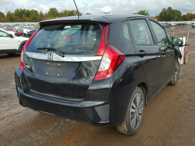 3HGGK5H83FM736017 - 2015 HONDA FIT EX BLACK photo 4