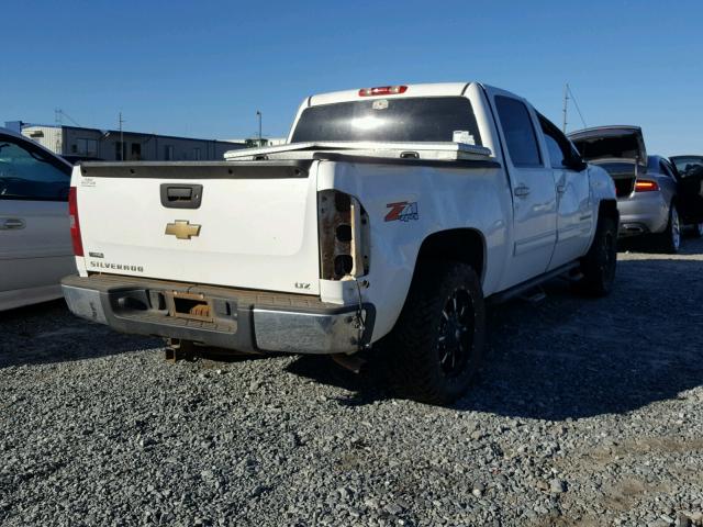 3GCEK33319G195719 - 2009 CHEVROLET SILVERADO WHITE photo 4