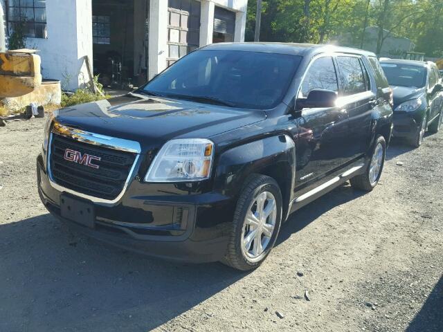 2GKALMEK5H6235661 - 2017 GMC TERRAIN SL BLACK photo 2