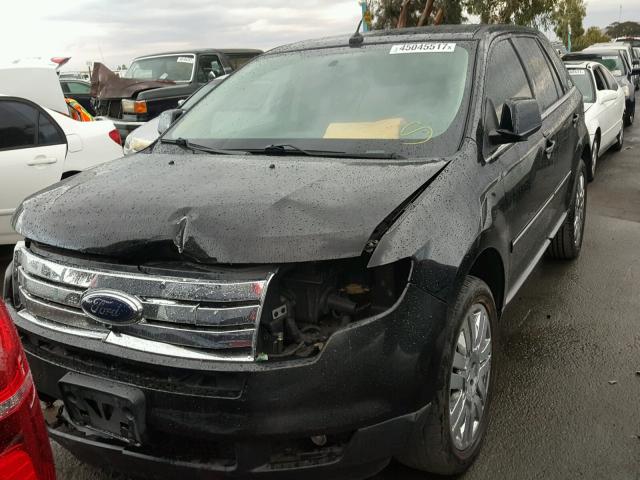 2FMDK39C78BB40787 - 2008 FORD EDGE LIMIT BLACK photo 2