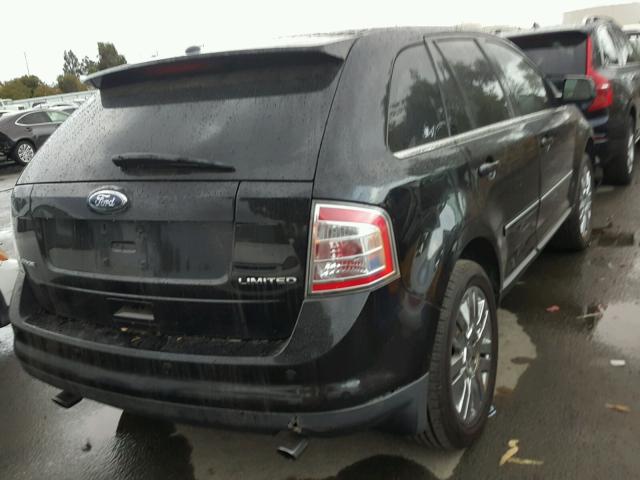 2FMDK39C78BB40787 - 2008 FORD EDGE LIMIT BLACK photo 4