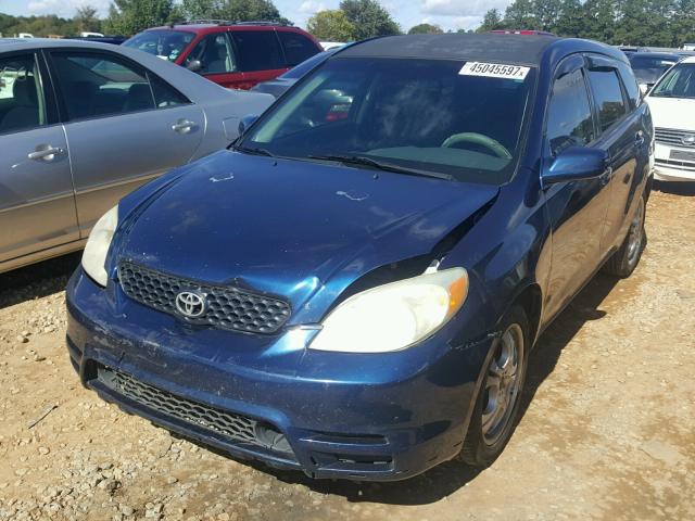 2T1KR32E33C061944 - 2003 TOYOTA COROLLA MA BLUE photo 2