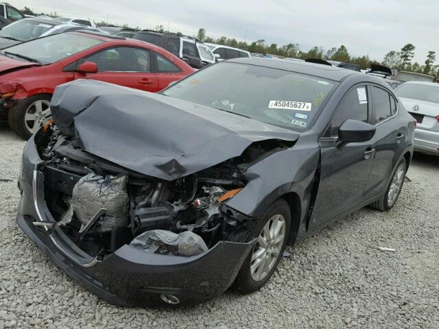 3MZBM1W7XEM116153 - 2014 MAZDA 3 GRAND TO GRAY photo 2