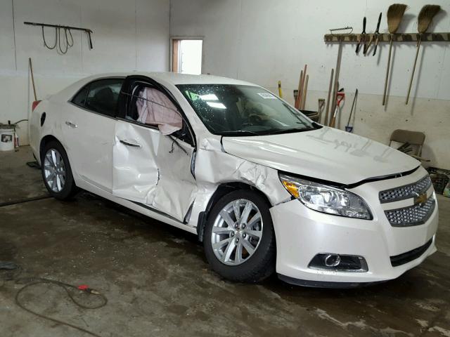 1G11H5SA3DF185673 - 2013 CHEVROLET MALIBU LTZ 白色 照片 1