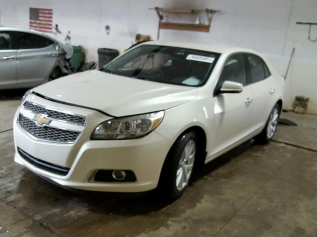 1G11H5SA3DF185673 - 2013 CHEVROLET MALIBU LTZ 白色 照片 2