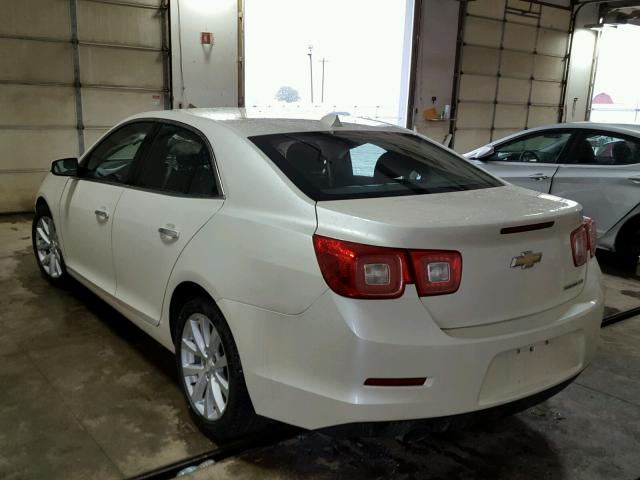 1G11H5SA3DF185673 - 2013 CHEVROLET MALIBU LTZ WHITE photo 3