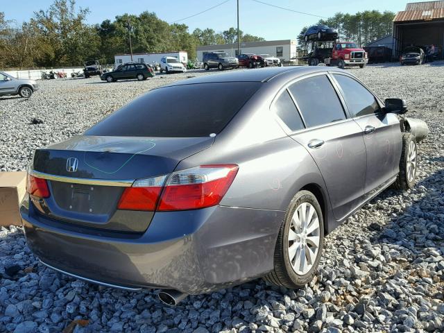 1HGCR2F72FA047571 - 2015 HONDA ACCORD EX GRAY photo 4