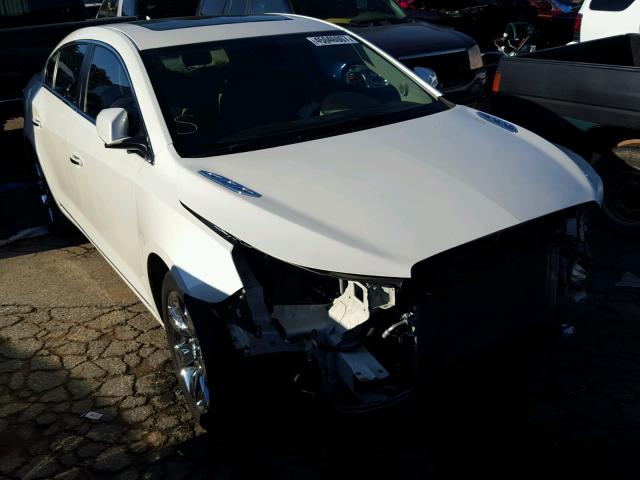 1G4GC5EG0AF239194 - 2010 BUICK LACROSSE WHITE photo 1