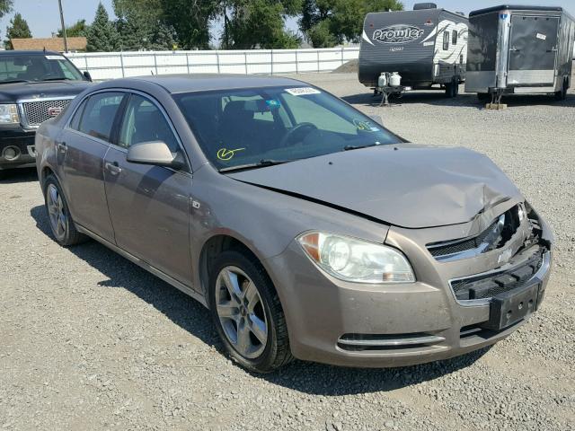 1G1ZH57B38F213630 - 2008 CHEVROLET MALIBU 1LT TAN photo 1