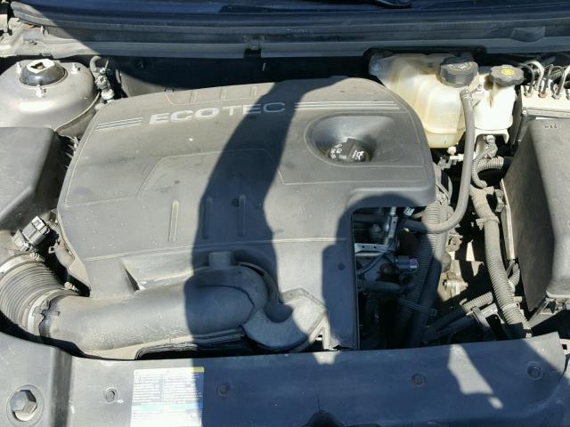 1G1ZH57B38F213630 - 2008 CHEVROLET MALIBU 1LT TAN photo 7