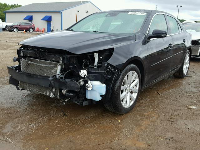 1G11G5SX4DF235536 - 2013 CHEVROLET MALIBU 3LT 黑色 照片 2