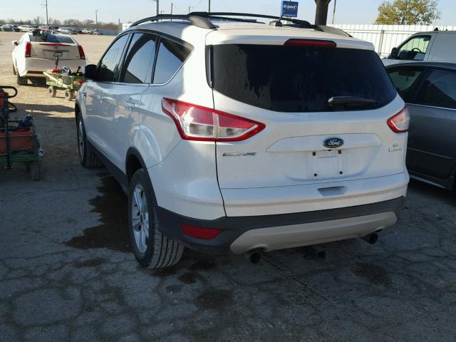 1FMCU0G91DUC01812 - 2013 FORD ESCAPE SE WHITE photo 3