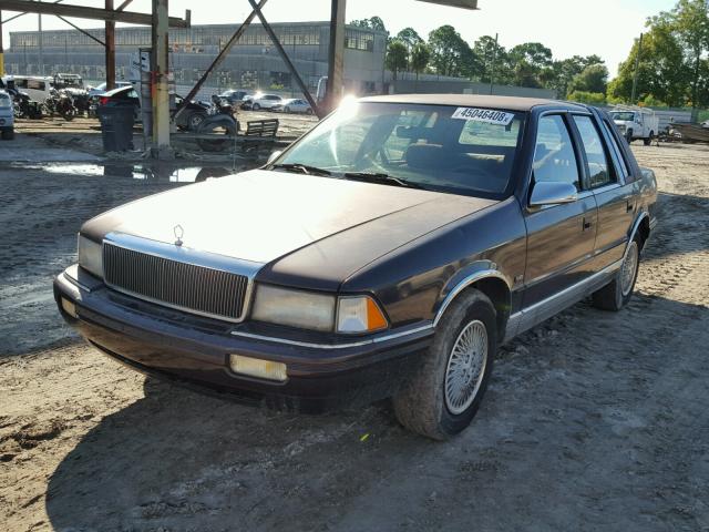 3C3AA5632RT277415 - 1994 CHRYSLER LEBARON LA BURGUNDY photo 2