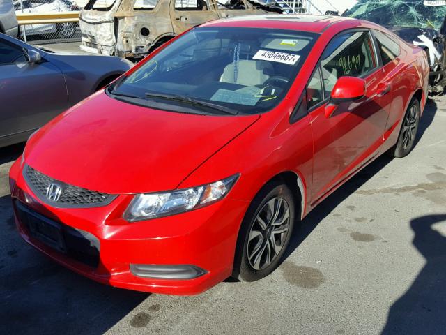 2HGFG3B88DH531251 - 2013 HONDA CIVIC EX RED photo 2