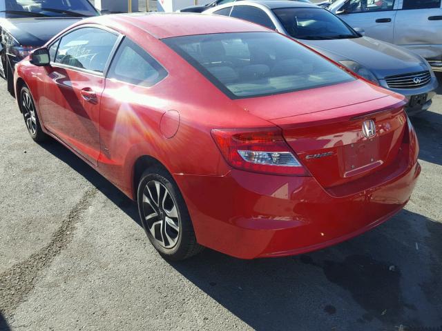 2HGFG3B88DH531251 - 2013 HONDA CIVIC EX RED photo 3