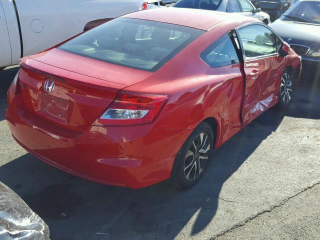 2HGFG3B88DH531251 - 2013 HONDA CIVIC EX RED photo 4