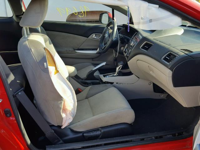 2HGFG3B88DH531251 - 2013 HONDA CIVIC EX RED photo 5