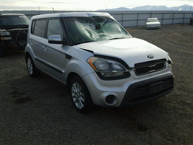 KNDJT2A66D7491293 - 2013 KIA SOUL + SILVER photo 1